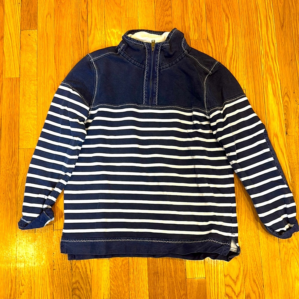 Fat Face 1/4 zip sweater - size medium